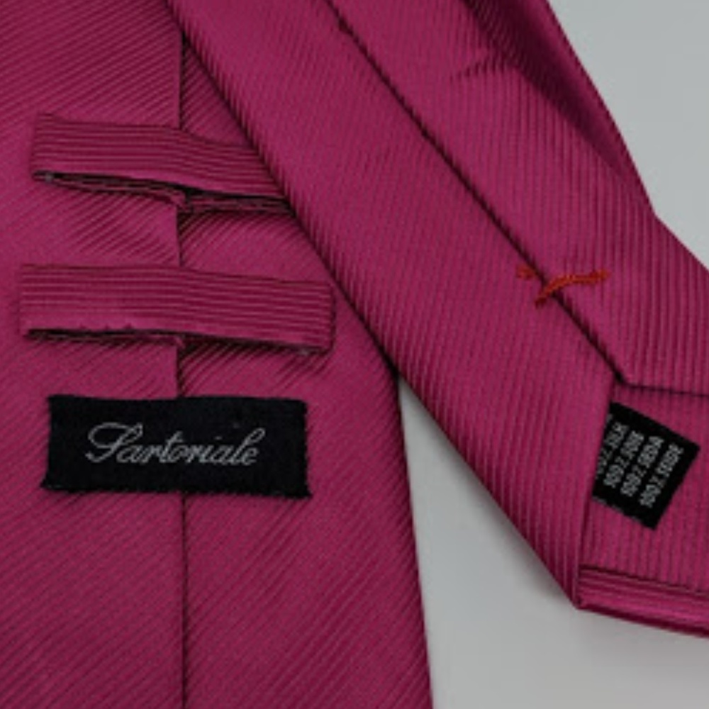 luxurious Sartoriale silk tie made in Italy